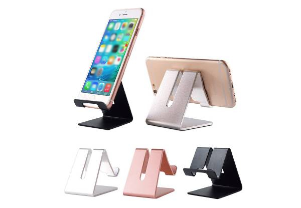 Desktop Aluminium Phone Holder Stand - Option for Two-Pack Available