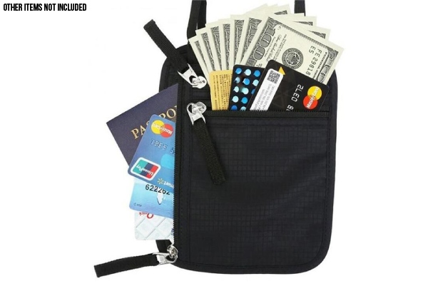 Security Travel Body Wallet