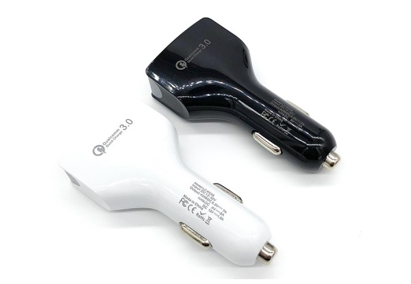 Quick Charge 4-Port Car Charger - Two Colours Available