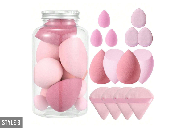 Make-Up Sponge Set - Available in Three Styles
