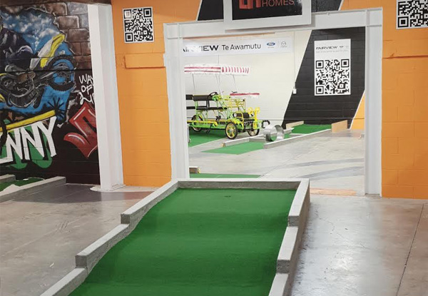 18 Holes of Indoor Mini Putt - Options for up to Eight People