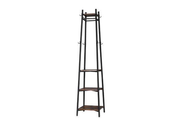 Coat Stand with Shelves