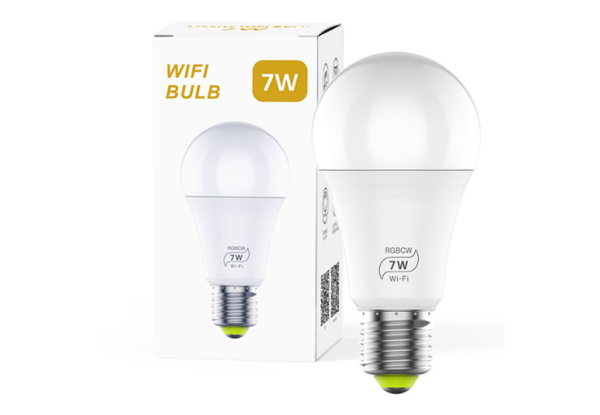 LED Colour Changing WiFi Light Bulb with Strobe Mode