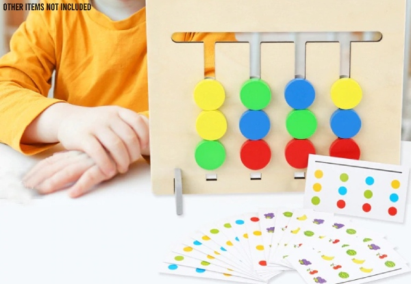 Educational Kids Colours & Fruits Matching Game