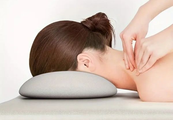 Memory Foam Face Cushion for Spa