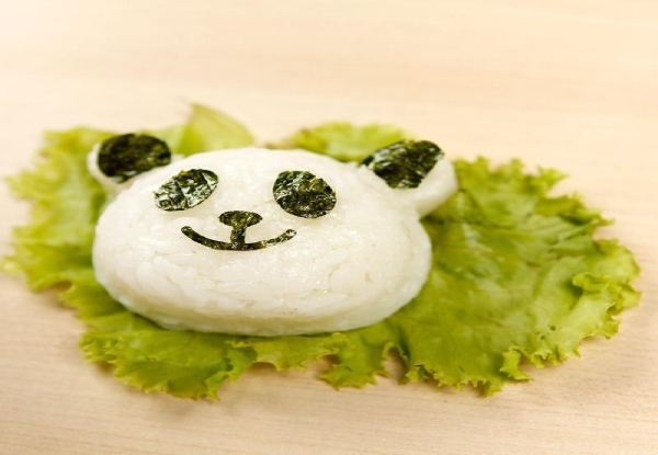 DIY Panda Rice Ball Mould