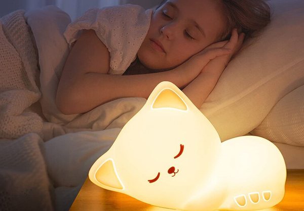 Sleeping Cat Night Light