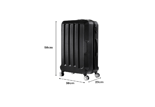 Slimbridge Lightweight Travel Suitcase with TSA Lock - Available in Three Colours & Two Sizes