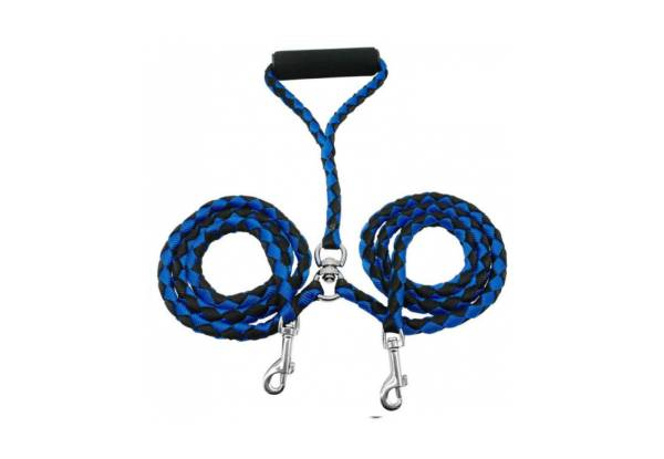 Double Dog Leash - Three Colours Available with Free Delivery