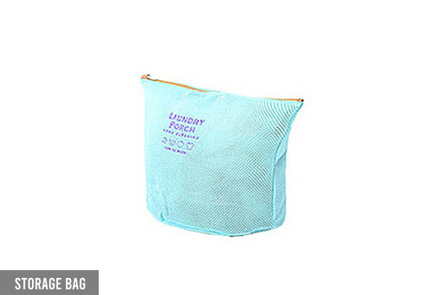 Portable Bath Hanging Mesh Bag Organiser - Available in Six Colours & Two Options