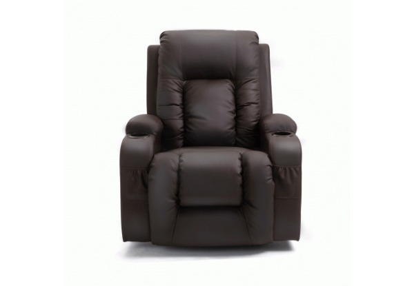 Electric Recliner Massage Rocking Armchair - Two Colours Available