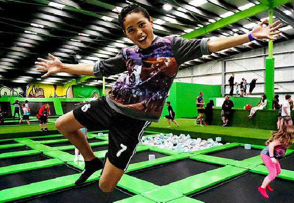 Two-Hour MoveX Birthday Party for Eight Kids incl. Trampoline Jumping, Ice Skating & Party Room