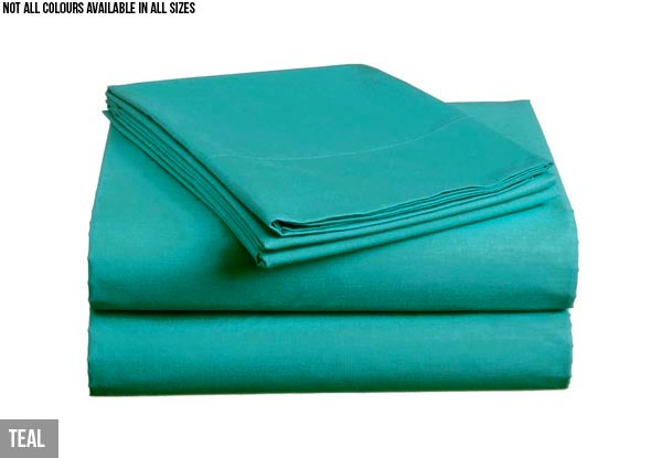 1000TC Microfiber Sheet Set - 10 Colours & Five Sizes Available