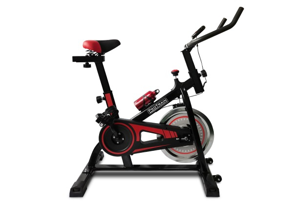 Red Spin Bike with 8kg Flywheel