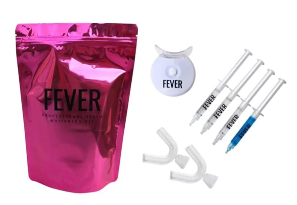 Fever Professional Teeth Whitening Kit - Two Colours Available with Free Delivery