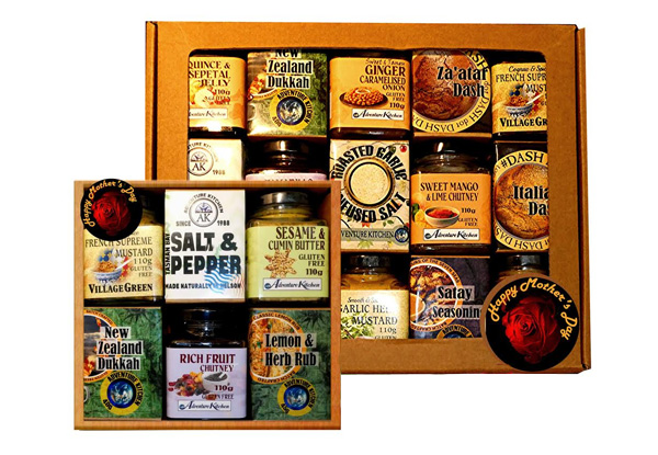 Mother's Day Condiment & Seasoning Hamper - Two Options Available incl. Nationwide Delivery