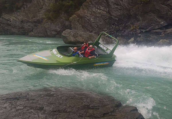 Hanmer Springs Jet Boat Wilderness Safari for an Adult - Option for a Child