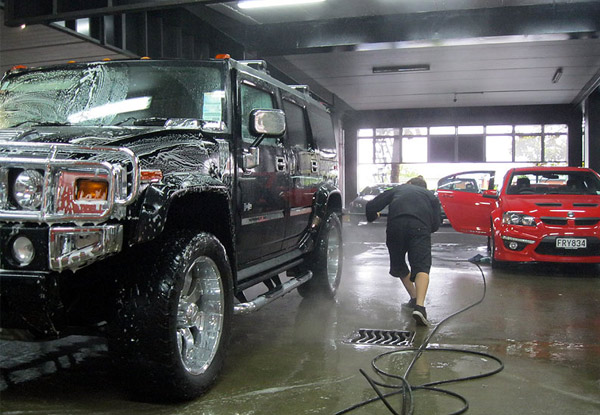 $44 for an Express Wash, Acid Wheel Treatment, & a Showroom Shine Wax & Polish