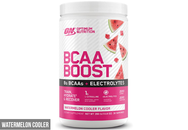 Optimum Nutrition BCAA Boost + Electrolytes 390g - Three Flavours Available