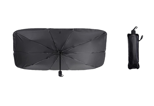 Foldable Car Windshield Sun Shade Umbrella 140x78cm