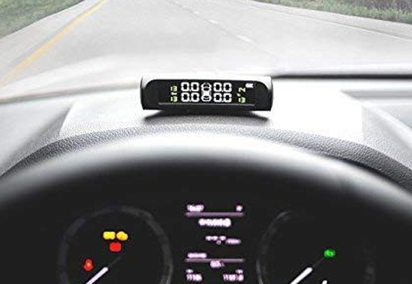Solar Powered Wireless Tire Pressure Monitoring