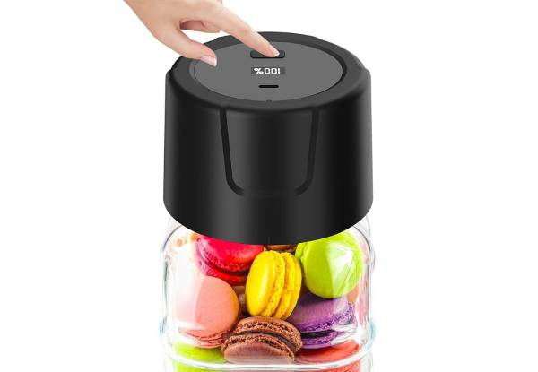 Electric Mason Jar Vacuum Sealer - Two Colours Available
