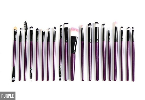 Makeup Brushes & Applicators - Five Colours Available