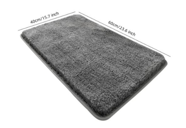 Soft Comfortable Anti-Slip Thick Plush Floor Mat - Four Colours Available