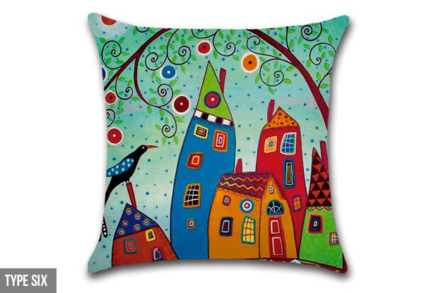 Art Deco Cushion Cover - Six Options Available