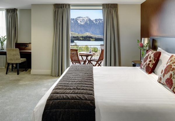 Luxury 4.5-Star Stay at Heritage Queenstown for Two in a Deluxe Room incl. Welcome Drinks, Cooked Breakfast, Early Check-In & Late Checkout - Options for Family Deluxe Room or Studio Suite Lake-View, & up to Five Nights