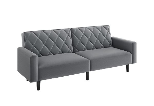 Velvet Convertible Sofa Bed