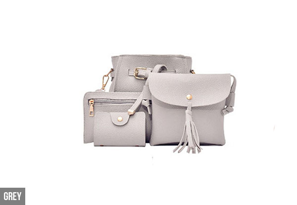 Four-Piece Handbag Set - Four Colours Available