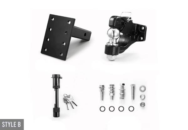 Eight-Ton Pintle Hook Towbar Hitch - Two Styles Available