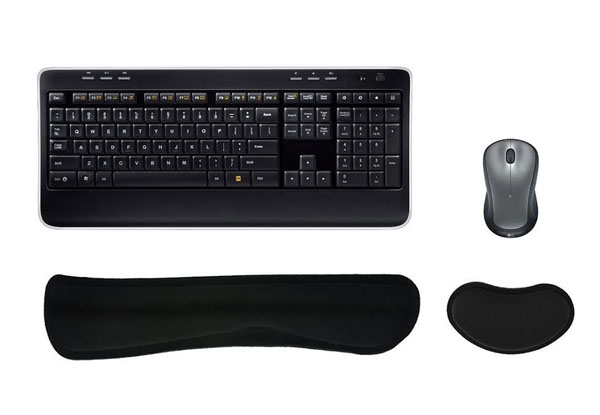 Keyboard & Mouse Wrist Rest Support Pad Set