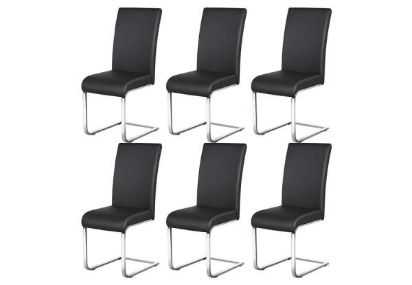 Six-Pack of Dining Chairs - Two Colours Available