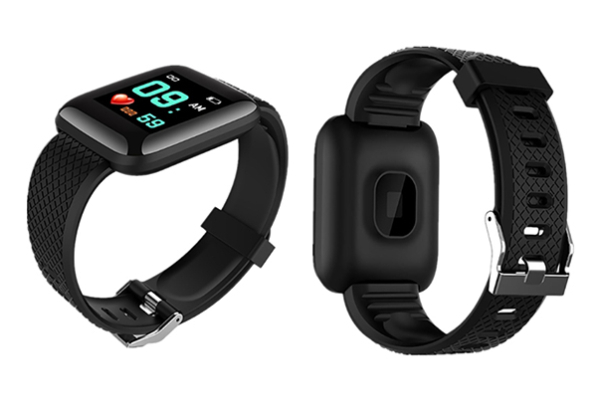 116-Plus Smart Sports Tracker Watch - Five Colours Available