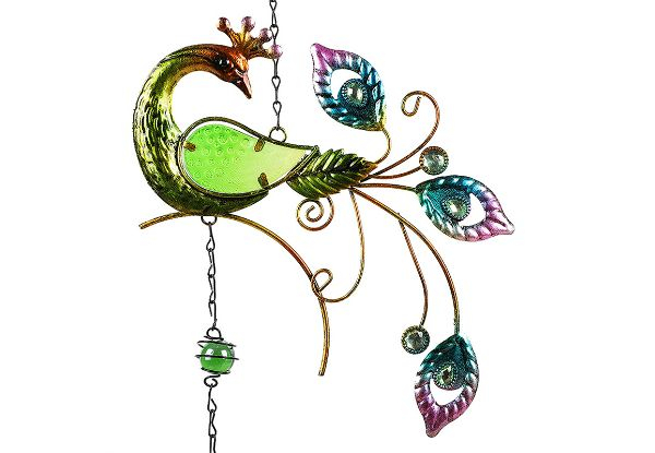 Metal Phoenix Bird Wind Chime - Available in Two Colours & Option for Two-Pack