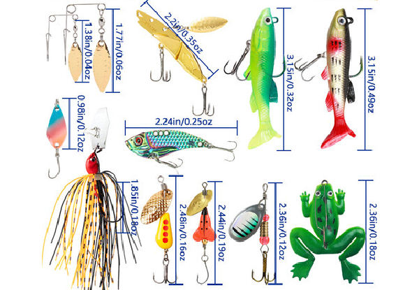 Fishing Lure Advent Calendar - Three Options Available