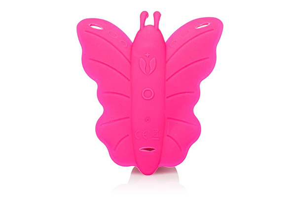 Venus Butterfly Silicone Remote Pink Vibrator