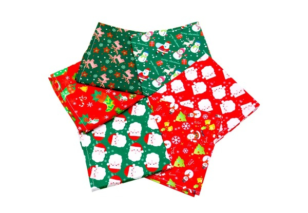 Two-Pack Pet Christmas Bandana - Five Styles Available