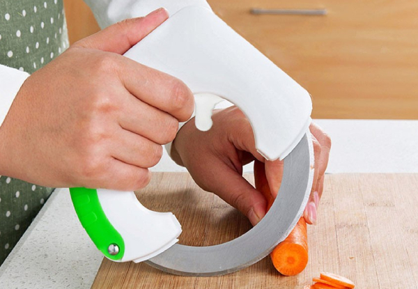 Easy Vegetable Chopper with Safety Cover - Option for Two with Free Delivery