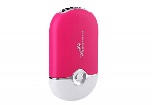Portable Handheld Mini USB Rechargeable Cooling Fan - Three Colours Available