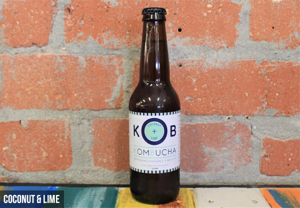 KB Kombucha - Mixed Case of 12 Bottles - Two New Flavours Added