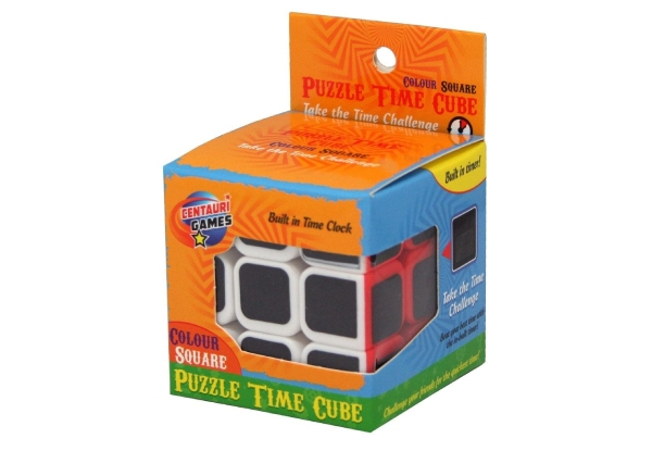 Cube Timer Puzzles - Carbon Fibre