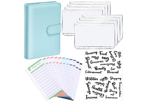 A6 Budget Planner Binder - Six Colours Available