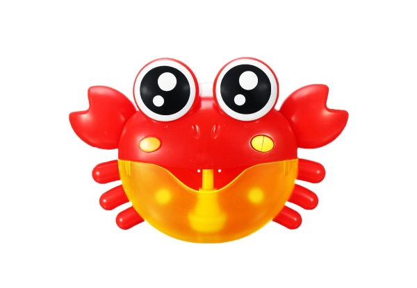 Crab Musical Bubble Blower Bath Toy