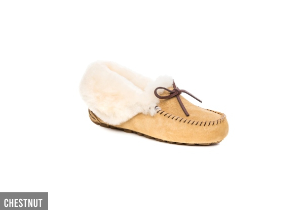 Ugg Jacee Collar Moccasin - Three Colours & Five Sizes Available