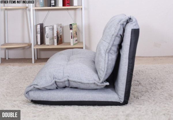 Portable Lounge Cushion Seat - Single or Double Sizes Available