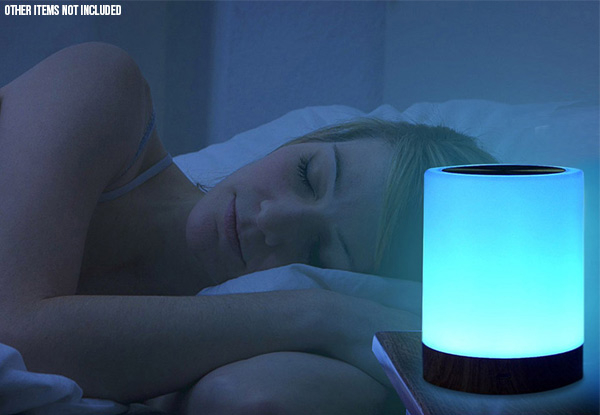 Colour-Changing Touch Bedside Lamp