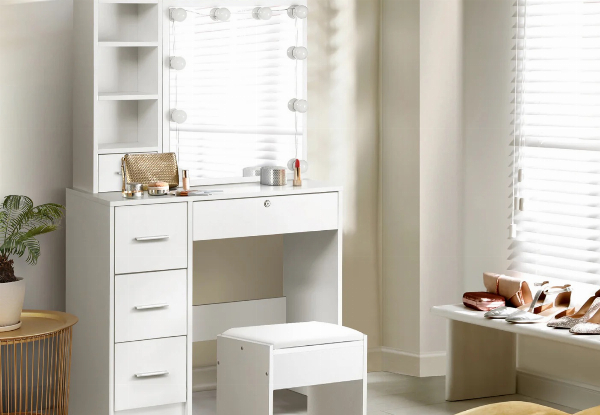LED Dressing Table - Available in Two Options